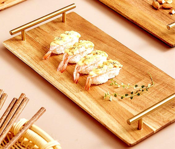 Поднос деревянный 