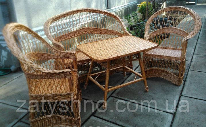 Набір плетених меблів Київ - фото 5