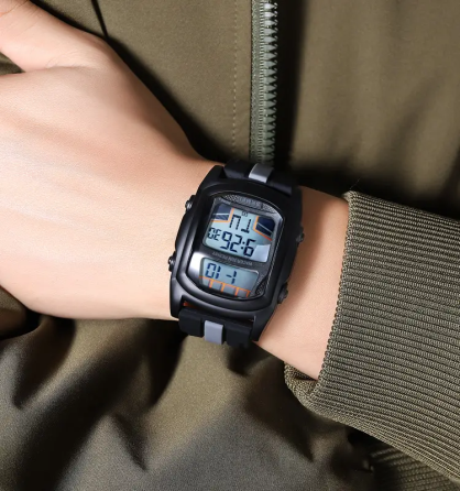 Часы наручные мужские Skmei 2203 (Черный с серым) Киев