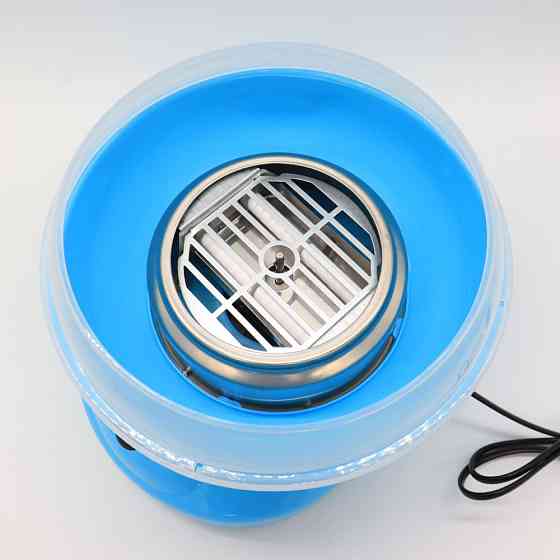 Апарат для цукрової вати від мережі Candy Maker, Синій / Машинка для солодкої вати Київ