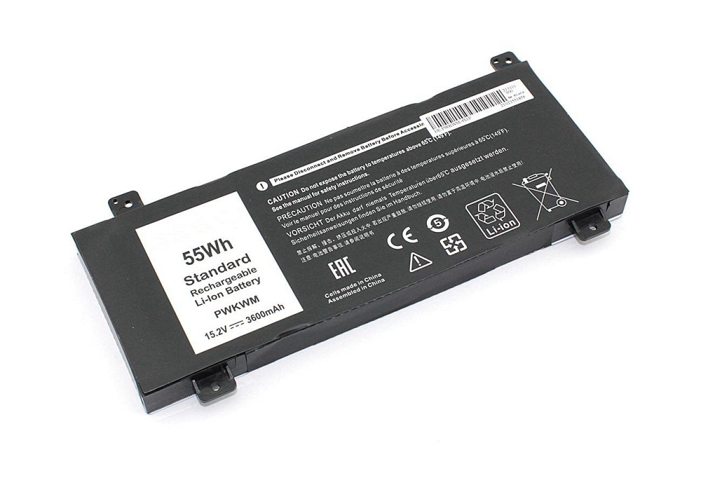 Аккумулятор для ноутбука Dell 0M6WKR Inspiron 14 7466 15.2V Black 3600mAh OEM Вінниця - фото 1