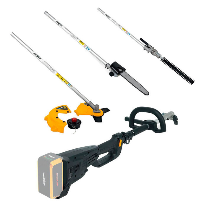 Акумуляторний багатофункційний садовий інструмент Mowox EBC 40 Li MT-Set, 3 насадки, без акб і з/у 10000044 Коломия - фото 1