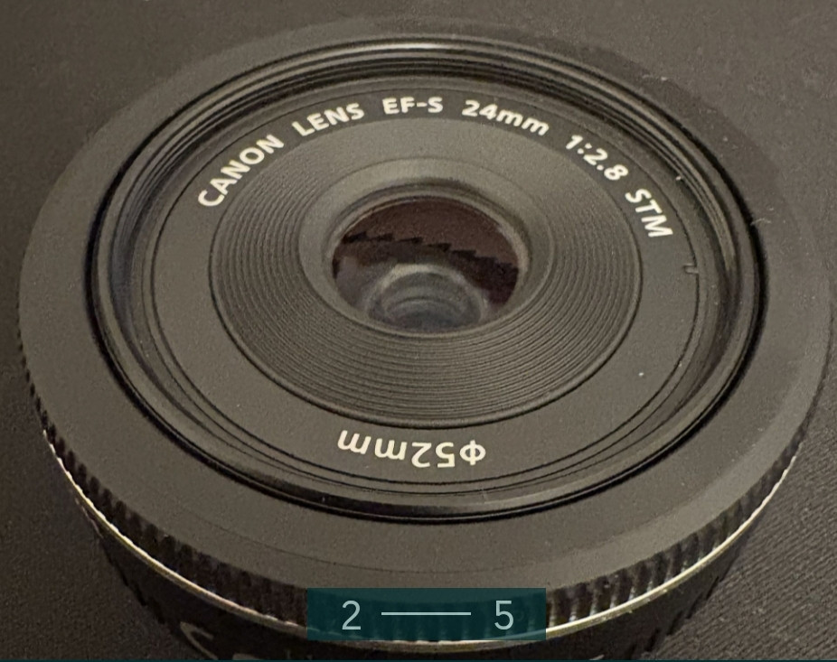 Объектив Canon EF-S 24mm. F2/8 STM Киев - изображение 4