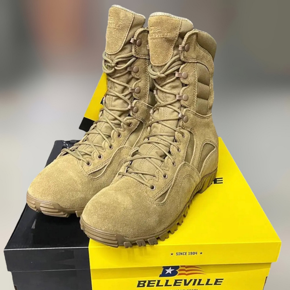 Берці зимові Belleville KHYBER TR550WPINS, розмір 9/42, колір Койот, теплі, стандарт армії США Solmir Київ - фото 1
