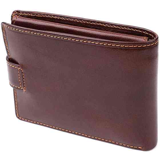 Чоловічий гаманець з гладкої натуральної шкіри Tony Perotti 20852_1 (396A-Q moro) Коричневий Київ