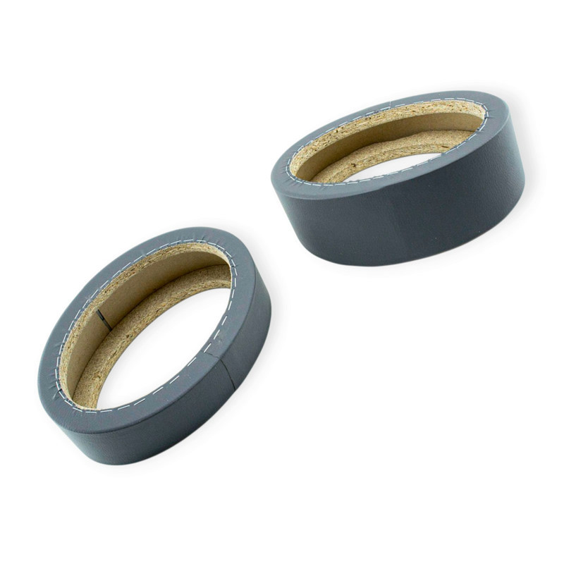 Подіум динаміка ОВАЛ (2шт) високий сірий шкірозамінник Мукачево - фото 1