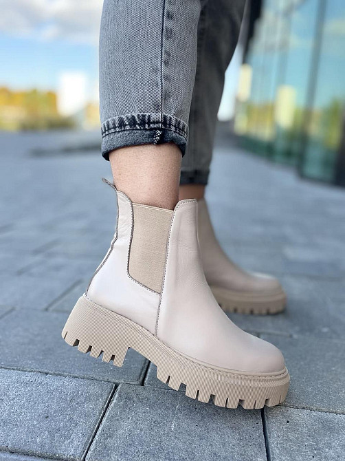 Черевики жіночі GREMMY 604/1 капучіно (весна-осінь, шкіра натуральна) (4810) 35-41 40 Коломия - фото 1