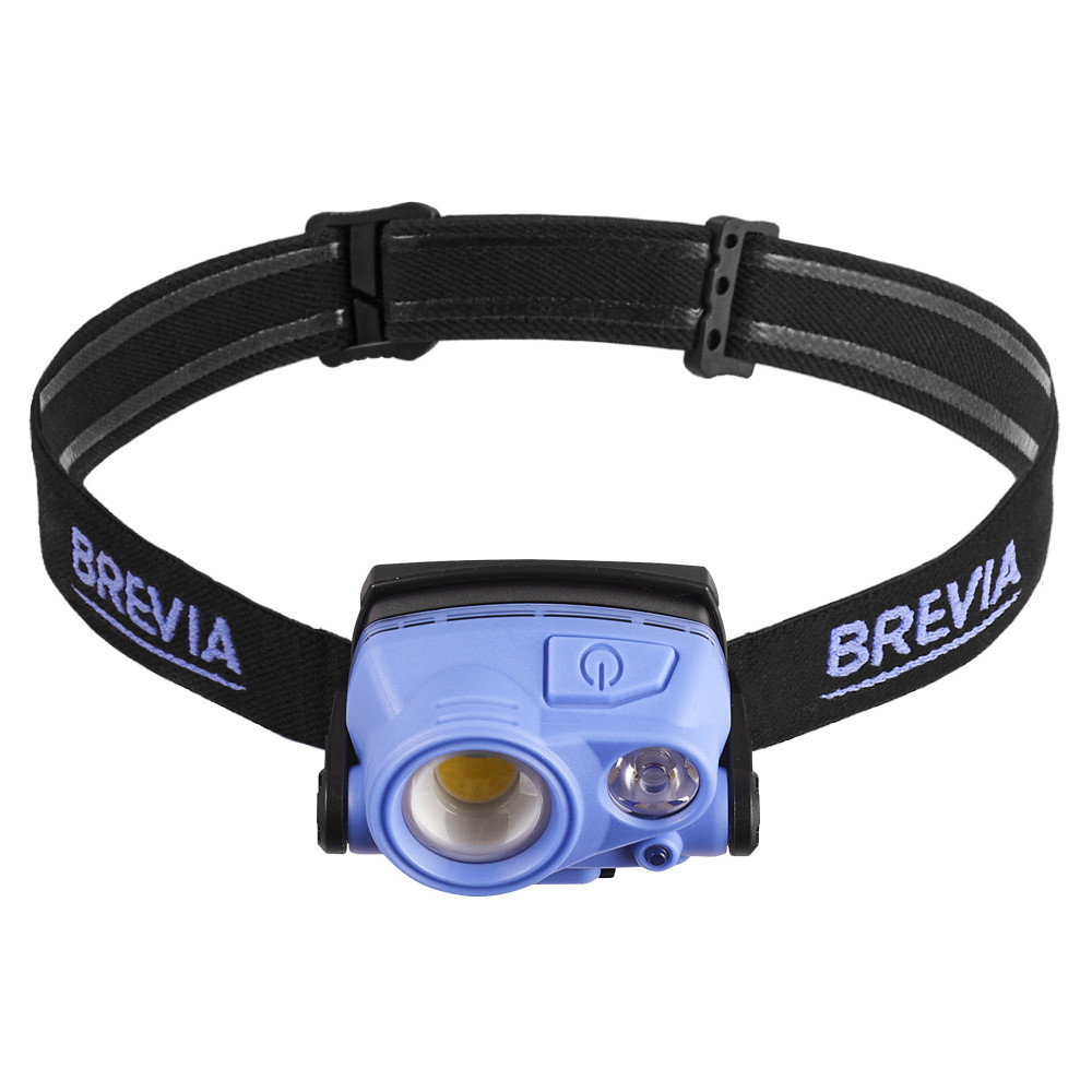 Ліхтар налобний Brevia 400Lm+200Lm, 3W+3W COB, 1200mAh Львів - фото 1