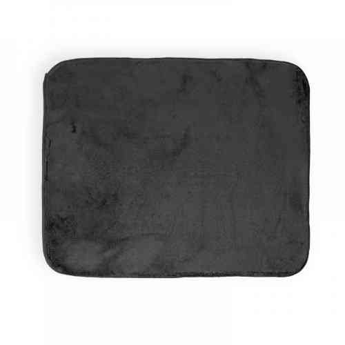 Килимок для підлоги з еко-хутра ТМ Dariana Moonbeam 60*90 см графітний Житомир