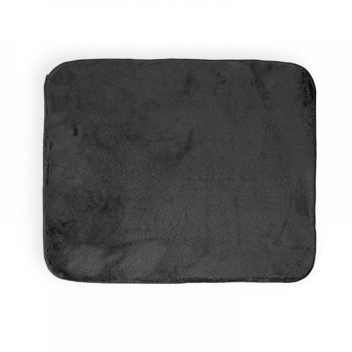 Килимок для підлоги з еко-хутра ТМ Dariana Moonbeam 60*90 см графітний Житомир - фото 1