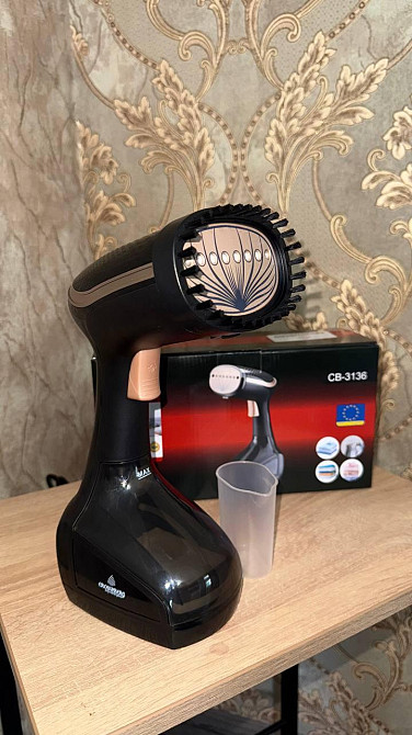 Ручний відпарювач Crownberg CB-3136 для одягу, вертикальний, портативний, з насадками Одеса - фото 3