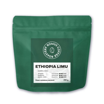 Кава Romus Roastery Ethiopia Limu мелена 250 г (985647) Вінниця - фото 1