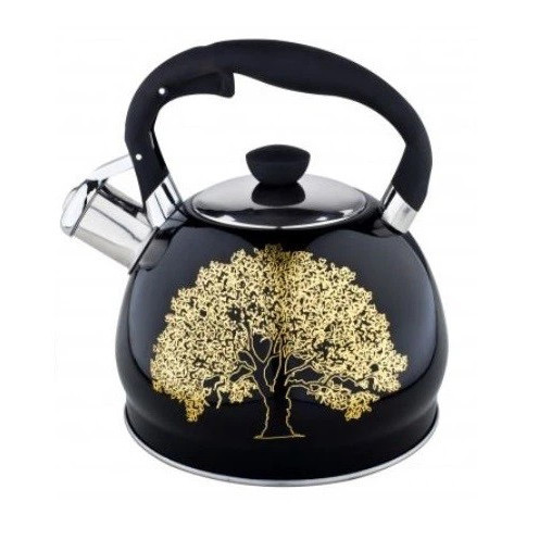 Кухонный чайник со свистком на плиту, Чайник на плиту для кухни со свистком для дома YN-15 Львов - изображение 1