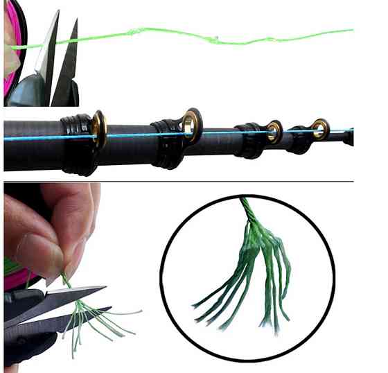 Плетеный рыболовный шнур 150м, 4 жилы, черный Киев