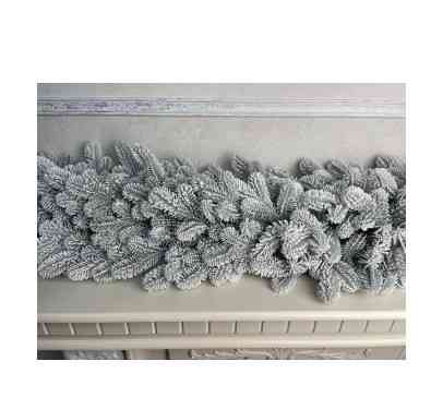 Хвойная литая гирлянда Элитная заснеженная 3.0м Винница