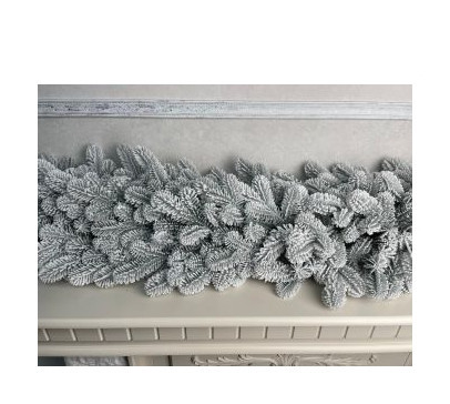 Хвойная литая гирлянда Элитная заснеженная 3.0м Винница - изображение 2