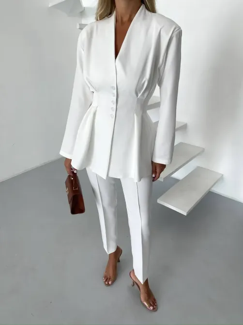 Женский костюм с пиджаком и брюками Одесса - изображение 17