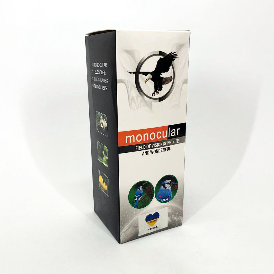 Монокуляр Bushnell 16x52 PowerView монокль, Бушнел, підзорна труба з чохлом US-13 Київ - фото 17