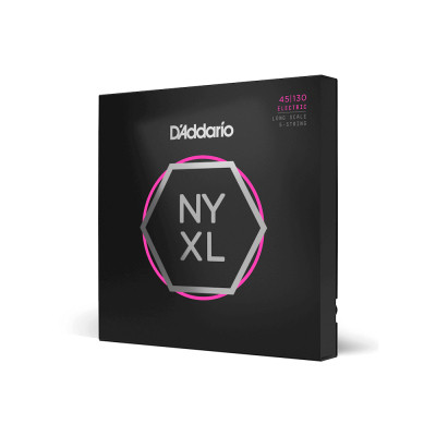 Струны для гитары D'Addario NYXL Regular Light 5-String (45-130) (NYXL45130) Винница - изображение 2
