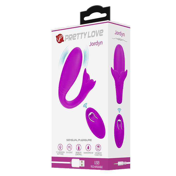 Вібратор - Pretty Love Jordyn Stimulator Purple Sex Aura Київ - фото 8