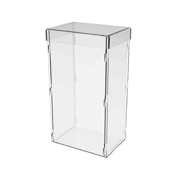 Коробка акрилова EKOSTAR 100х70х185 з кришкою Київ