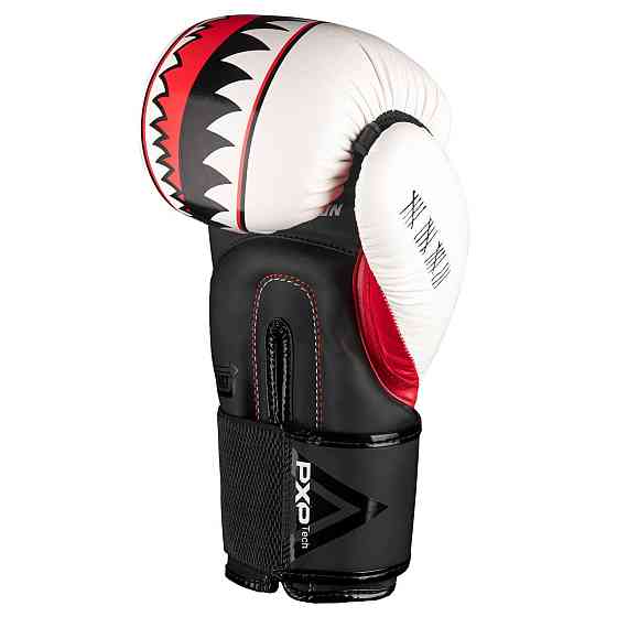 Боксерские перчатки 16 унций белые перчатки для бокса 16 oz Phantom Fight Киев