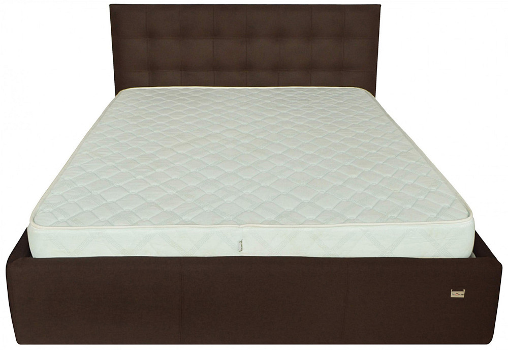 Кровать Chester Comfort 120 х 190 см Suarez 1010 С подъемным механизмом и нишей для белья Коричневый Киев - изображение 8