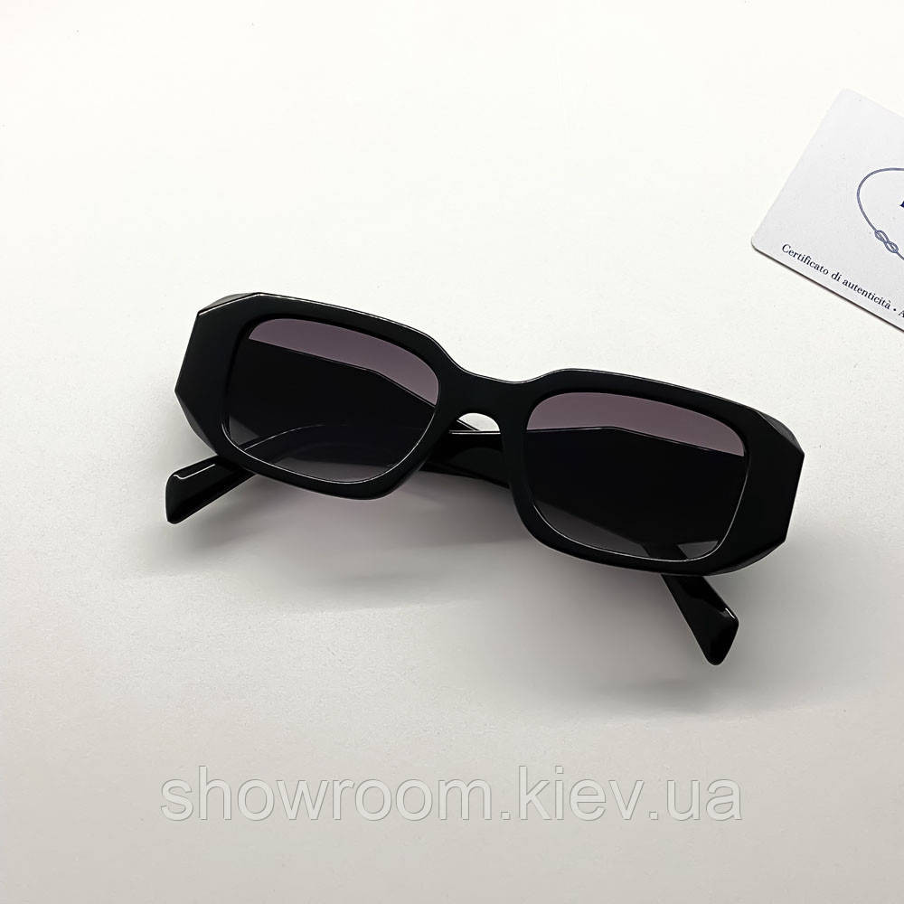 Женские брендовые солнцезащитные очки Prada (7986) Киев - изображение 4