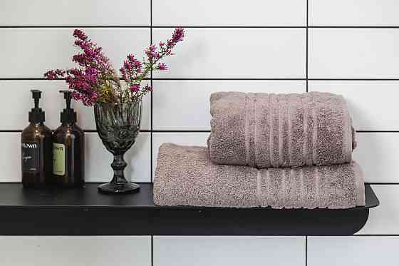 Ecotton Рушник махровий Ecotton 50х90 см високої щільності 550 г/м² коричневий Cappucino 1 шт. Коломия