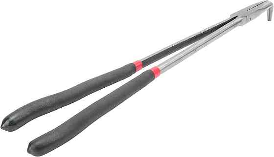 Довгогубці вигнуті з подовженим руків'ям 90гр. CR-V 16"-400мм ROCKFORCE RF-5047P3L Одеса