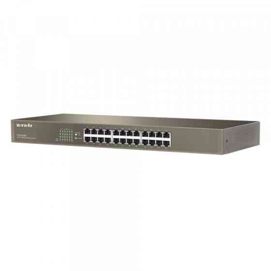 Комутатор TENDA TEG1024G 24port 10/100/1000/BaseT rackmount 19