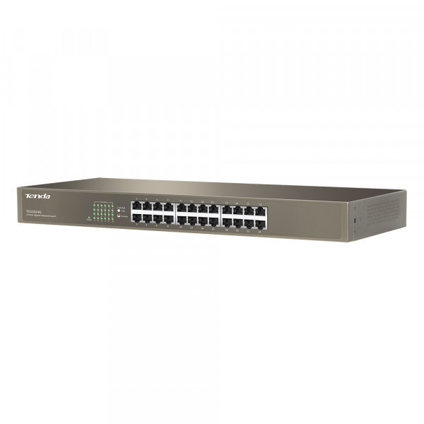 Комутатор TENDA TEG1024G 24port 10/100/1000/BaseT rackmount 19