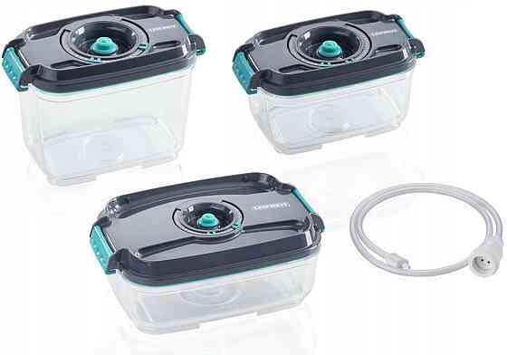 Набор вакуумных контейнеров 3 шт с шлангом Leifheit (03233) Нововолынск