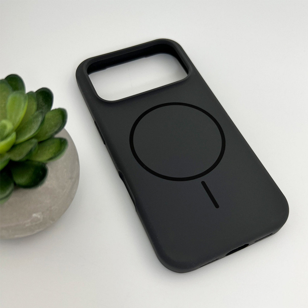 Чохол для смартфона Cosmic Silicone Case Magnetic for Apple iPhone 17 Pro 15,Dark Grey Київ - фото 4