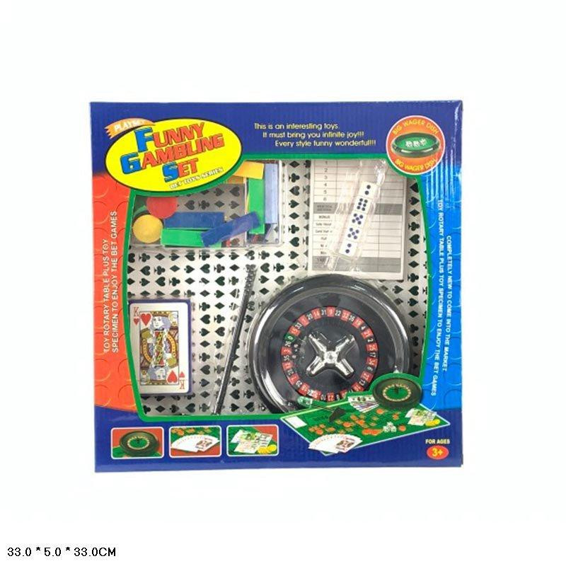 Настільна гра арт. 6017B (48шт/2) Рулетка   короб. 33*5*33см, шт Киев - изображение 1