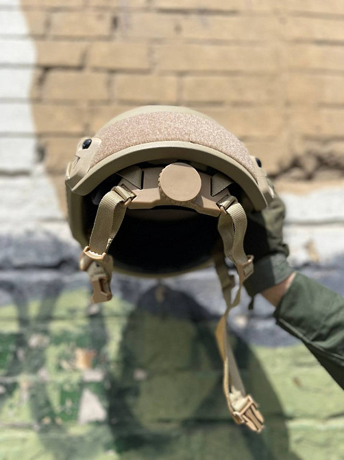 FAST HELMET IIIA OLIVE БАЛІСТИЧНИЙ ШОЛОМ БЕЗ ВУХ КОЙОТ Київ - фото 5