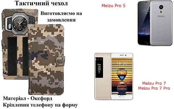 Тактический чехол для Infinix Hot 20, Hot 20 5G, Hot 20i, Hot 20S, крепится к снаряжению на липучке Киев