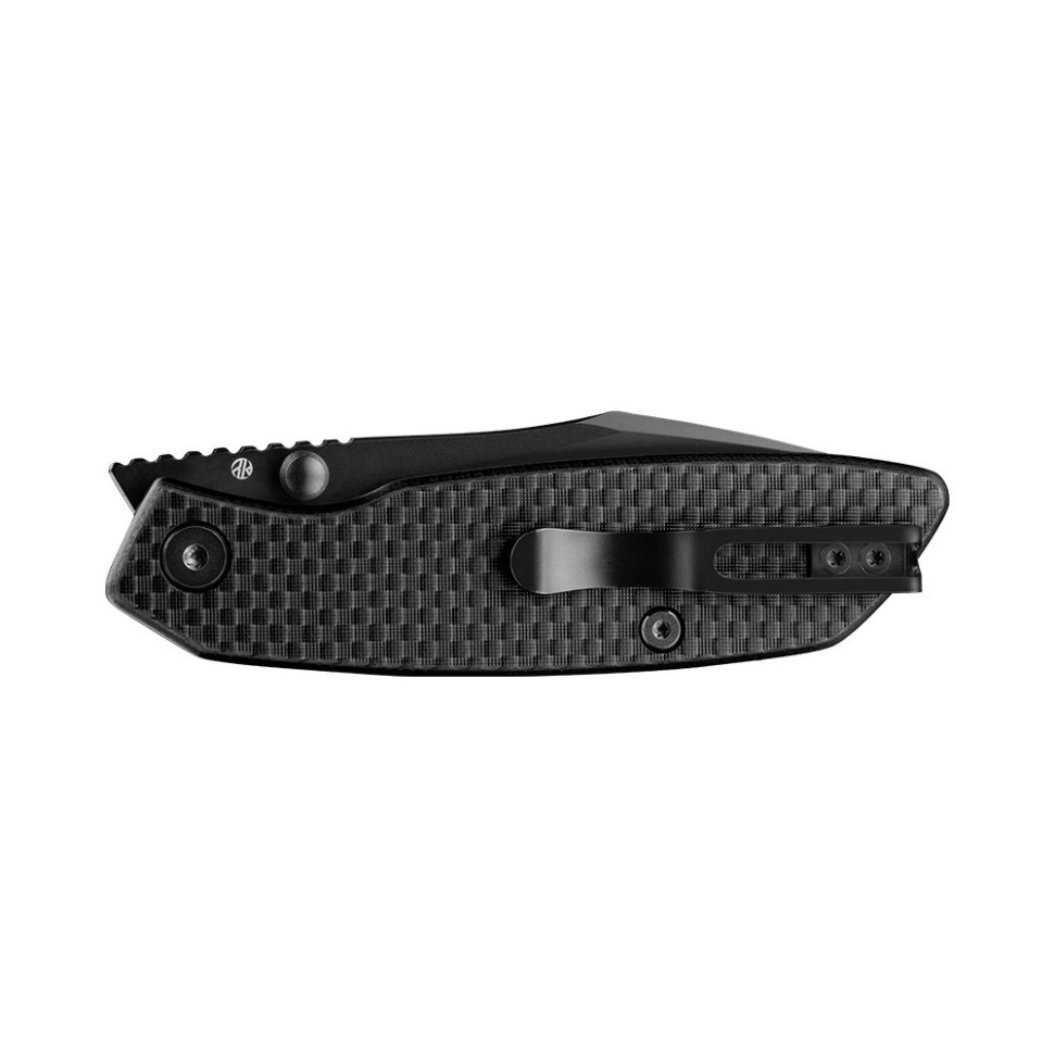 Нож складной туристический Ruike P746-CB2, (8 см) 14C28N / G10 черный Киев - изображение 5