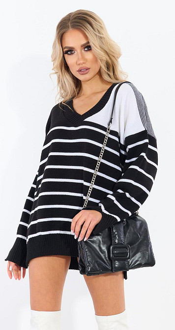 Стильний светр (48-52) Київ - фото 1