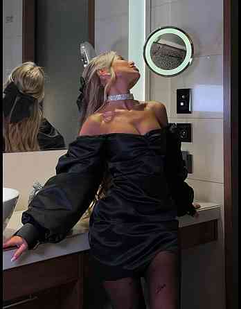 Женское праздничное платье из королевского атласа Черный, 44 Одесса