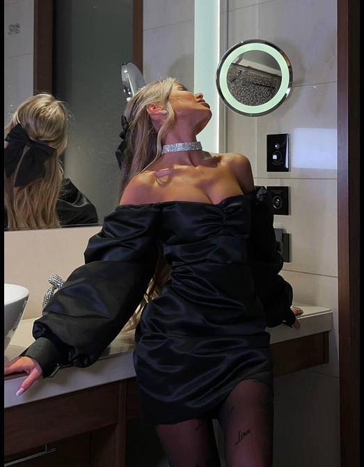 Женское праздничное платье из королевского атласа Черный, 44 Одесса - изображение 5