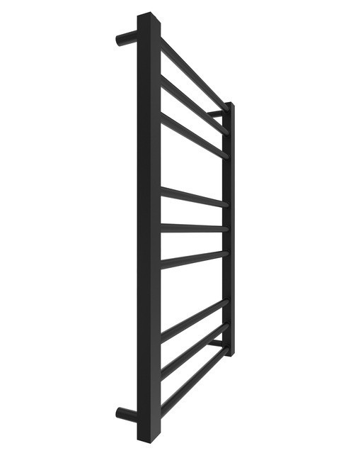 Водяной полотенцесушитель Mario INOX  Премиум Классик 770х540/500 черный мат Киев - изображение 2