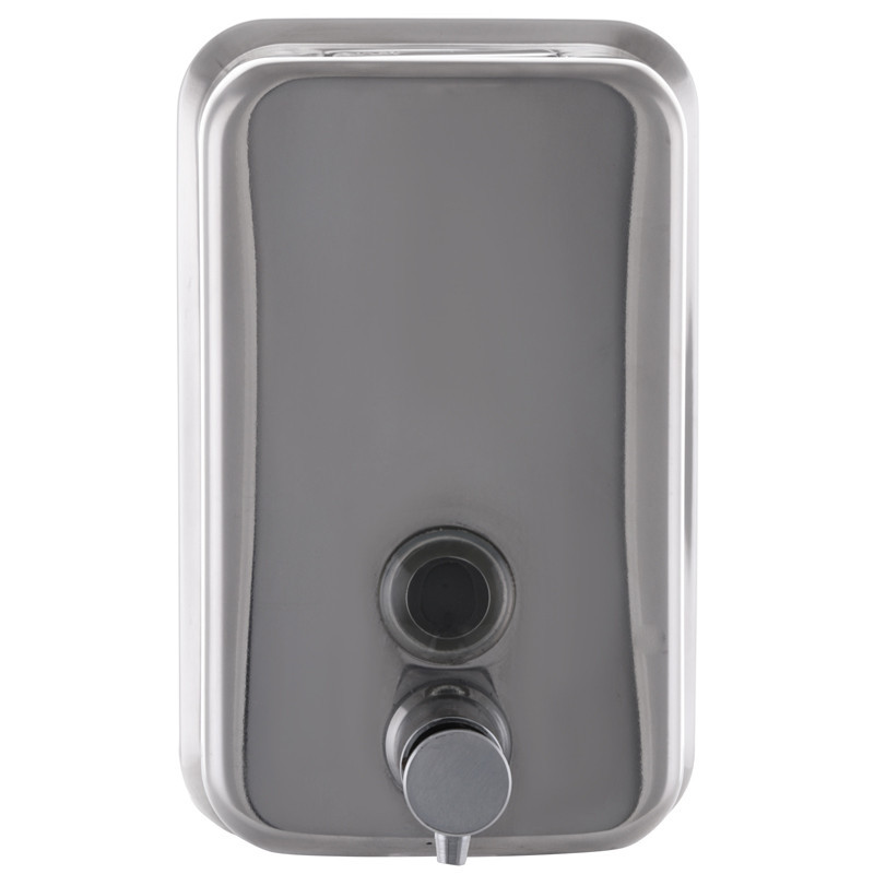 Дозатор для жидкого мыла металлический настенный 500 мл Zerix LR401 (ZX2714) Черновцы - изображение 2