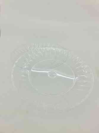 Тарілка одноразова 205 Склоподібна Юніта прозора (10 шт) Харків