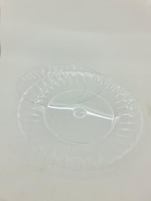 Тарілка одноразова 205 Склоподібна Юніта прозора (10 шт) Харків - фото 4