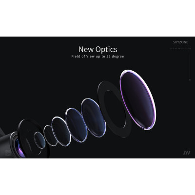 Окуляри FPV Skyzone SKY04X PRO 5.8GHz 56CH L,X Band (SKY04XP5G) Вінниця - фото 3