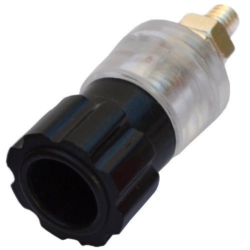 Гнездо Banan монтажное, корпус пластик, диам.-16,5мм, чёрное Полтава - изображение 1