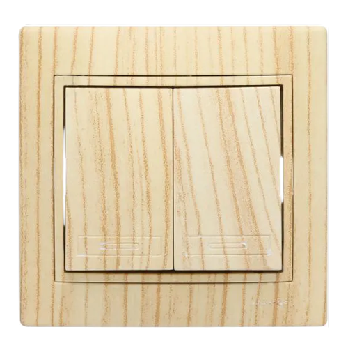 MIRA дуб вибілений матовий Вимикач внутрішній 2кл Лезард Житомир - изображение 1