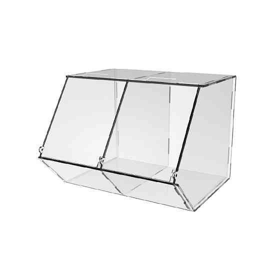 Диспенсер EKOSTAR 200х180х150мм для мармеладов, снеков, орехов 2 ячейки Киев