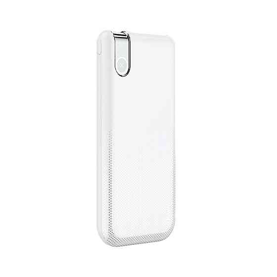 Зовнішній акумулятор Baseus Thin Version WirelessCharge 10000mAh White Киев